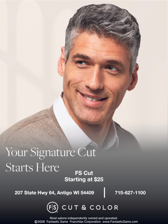 Your Signature Cut Starts Here, Fantastic Sam's - Antigo, Antigo, WI