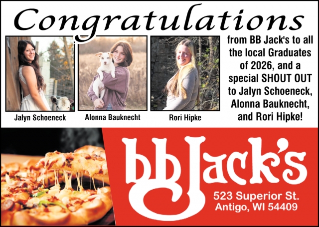 Delicious Food, BB Jack's, Deforest, WI