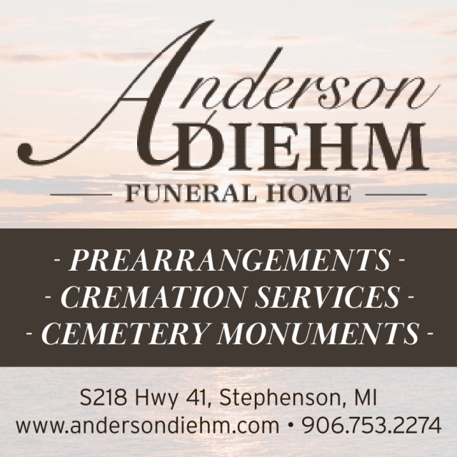 Funeral Services, Anderson Diehm Funeral Home