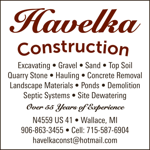 Excavating, Havelka Construction