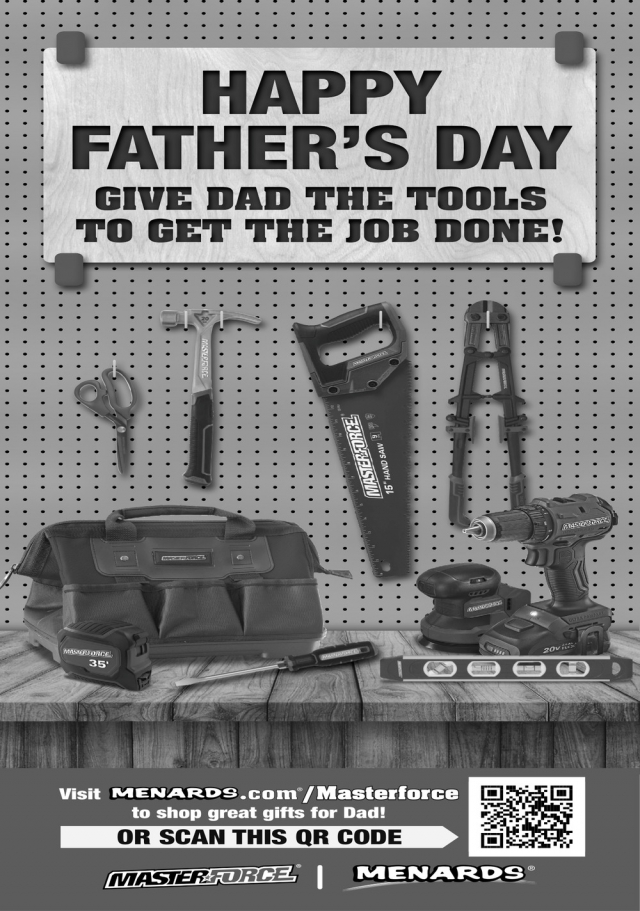 Happy Father's Day, Menards, Baraboo, WI