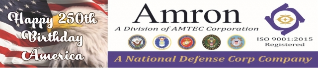 Happy 250th Birthday America, Amron, LLC, Antigo, WI