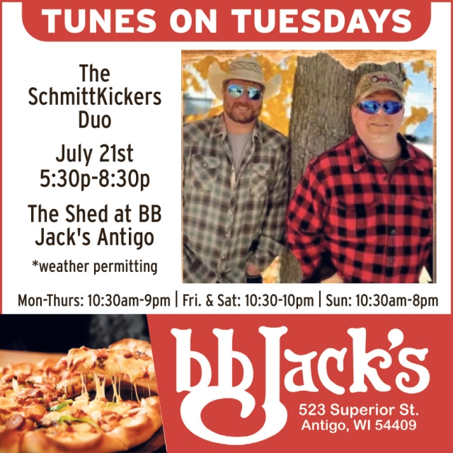 Tunes On Tuesdays, BB Jack's, Deforest, WI