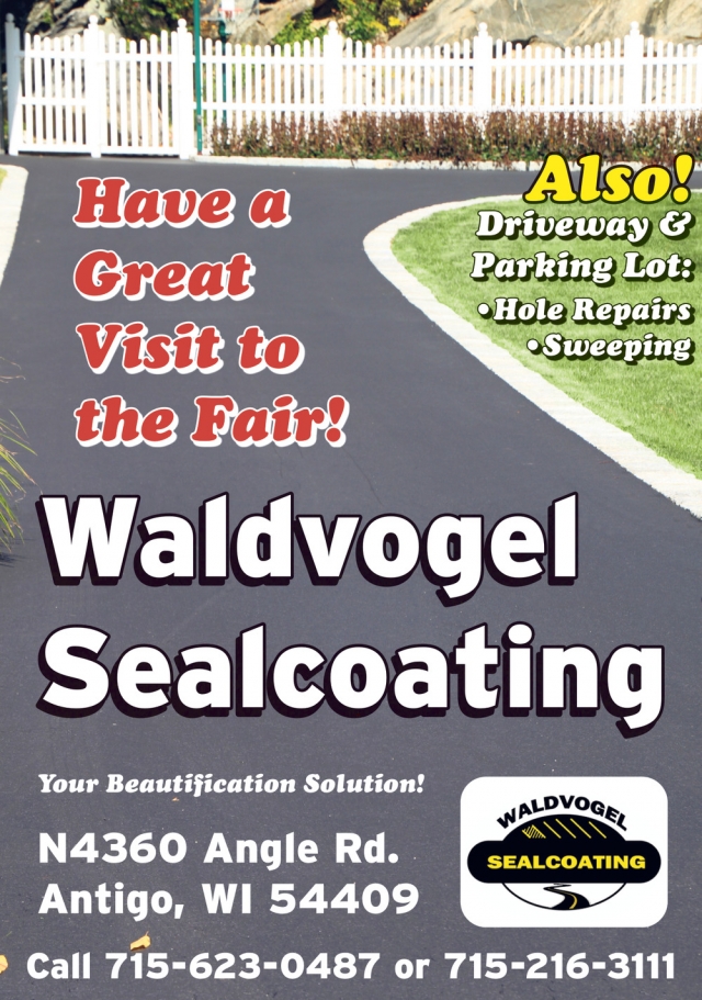 Your Beautification Solution!, Waldvogel Landscaping and Sealcoating, Antigo, WI