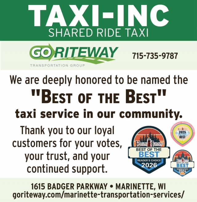 Best Of The Best Taxi Service, GO Riteway Transportation Group, Oak Creek, WI