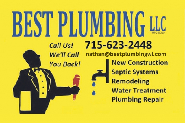 Plumbing Services, Best Plumbing LLC, Antigo, WI