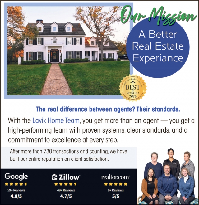 A Better Real Estate Experience, Josh Lavik & Associates, Monona, WI