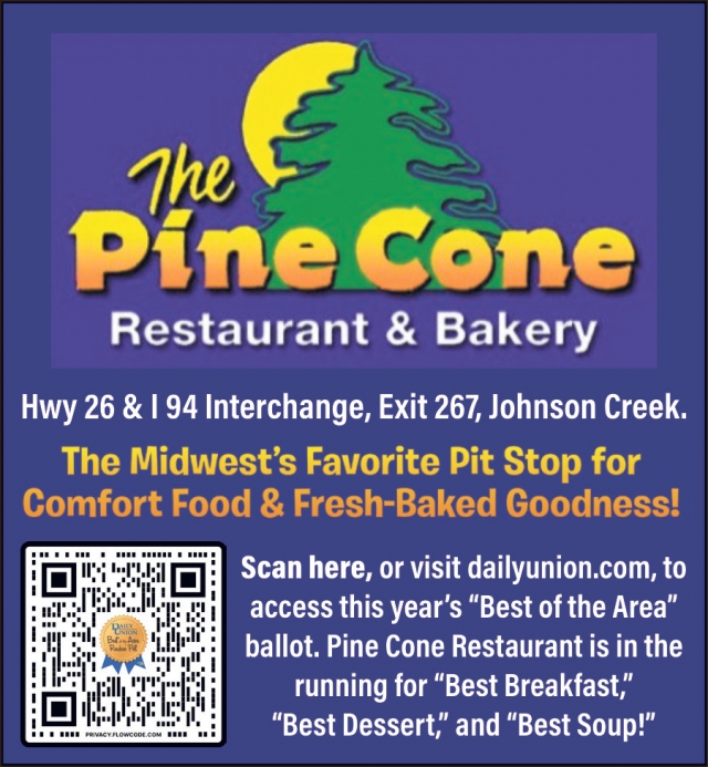 Restaurant & Bakery, The Pine Cone Restaurant & Bakery, Johnson Creek, WI