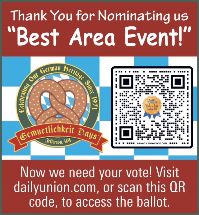 Best Area Event, Gemuetlichkeit Days, Jefferson, WI