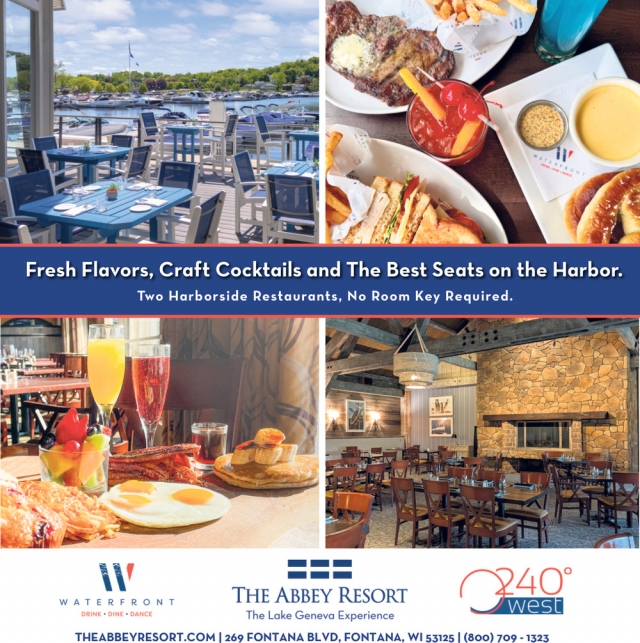 Fresh Flavors, Craft Cocktails, and the Best Seats on the Harbor, The Abbey Resort