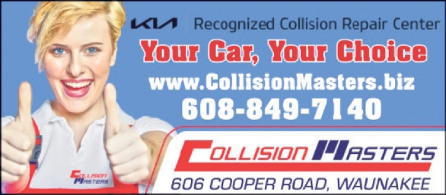 Certified Collision Repair Center, Collision Masters, Waunakee, WI