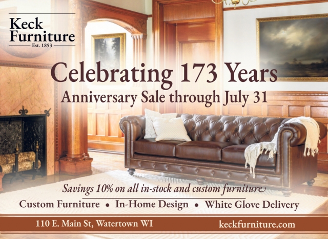 Custom Furniture - In-Home Design, Keck Furniture, Watertown, WI