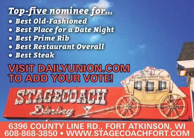 Best Prime Rib, Stagecoach Inn, Fort Atkinson, WI