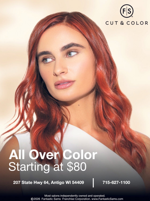 All Over Color Starting At $80, FS Cut & Color, Antigo, WI