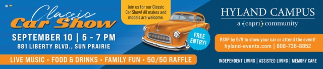Classic Car Show, Hyland Campus
