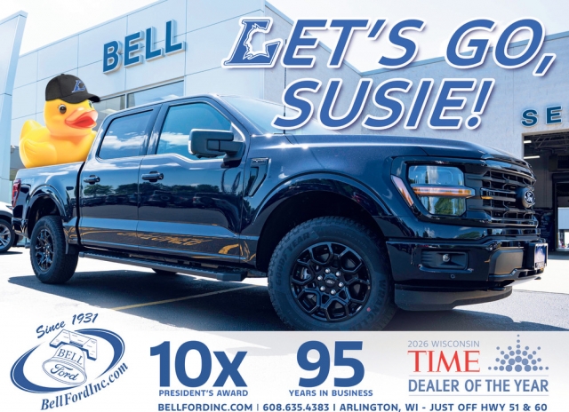 Let's Go Susie!, Bell Ford, Arlington, WI