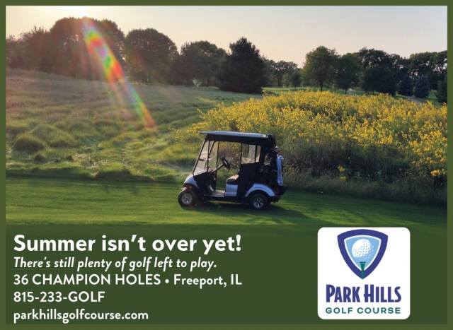 Summer Isn't Over Yet!, Park Hills Golf Course, Freeport, IL