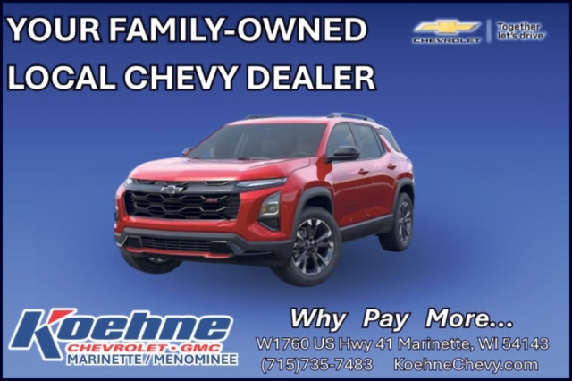 Why Pay More..., Koehne Chevrolet GMC, Marinette, WI