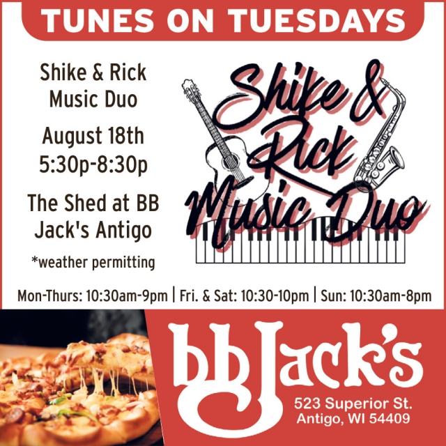 Shike & Rick Music Duo, BB Jack's, Deforest, WI