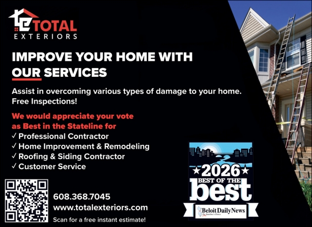 Improve Your Home with Our Services, Total Exteriors, Beloit, WI