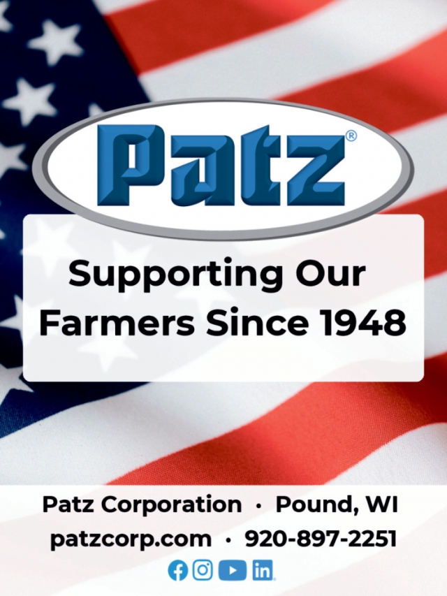 Supporting Our Farmers Since 1948, Patz Corporation, Pound, WI