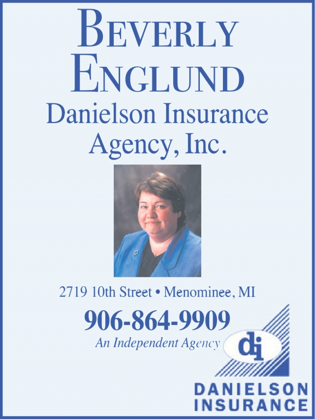 Insurance Services, Danielson Insurance Agency, Inc. - Menominee, Menominee, MI