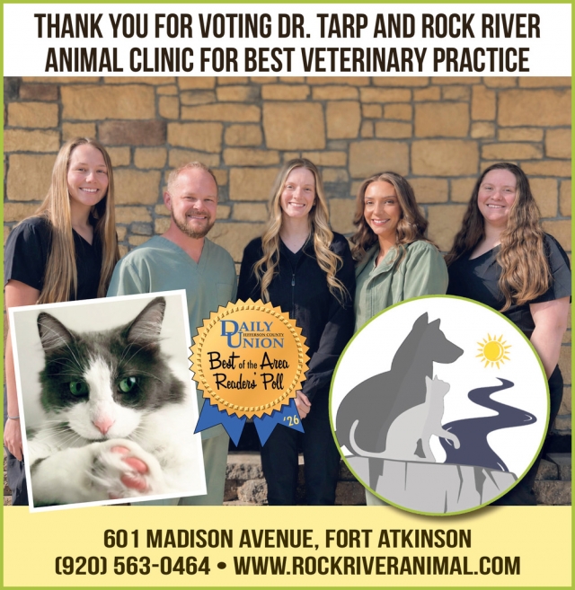 Best Veterinarian, Rock River Animal Clinic, LLC, Fort Atkinson, WI