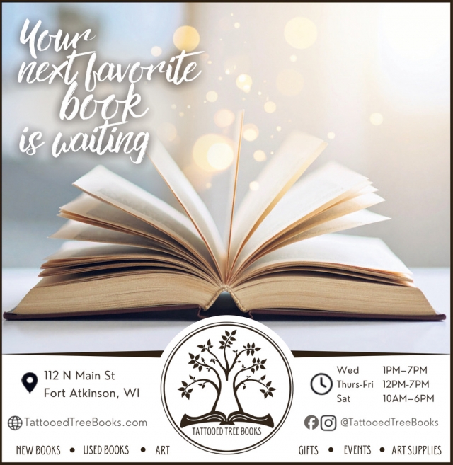 Your Next Favorite Book is Waiting, Tattooed Tree Books