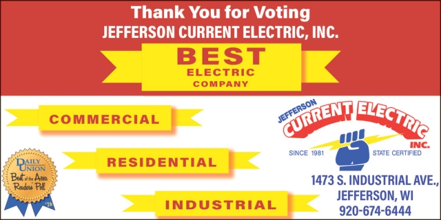 Best Electric Company, Jefferson Current Electric, Inc., Jefferson, WI