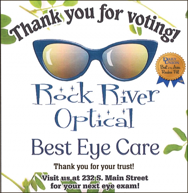 Best Eye Care, Rock River Optical, Fort Atkinson, WI
