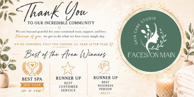 Best Spa, Faces On Main, Fort Atkinson, WI