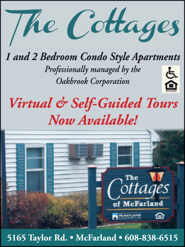 1 and 2 Bedroom Condo Style Apartments, The Cottages of McFarland, Mcfarland, WI