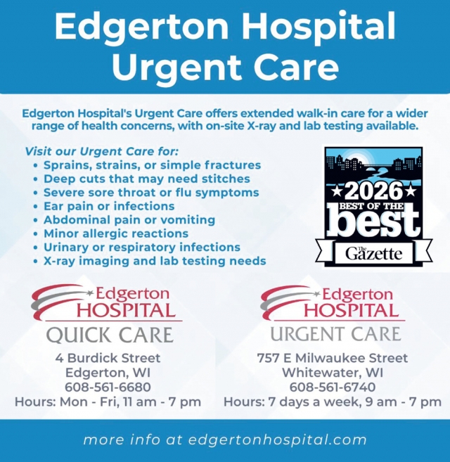 Hospital Quick Care, Edgerton Hospital & Health Services