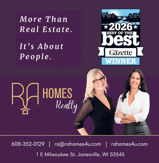 More Than Real Estate. It's About People., RA Homes Realty