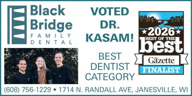 Best Dental Services Finalist, Black Bridge Family Dental