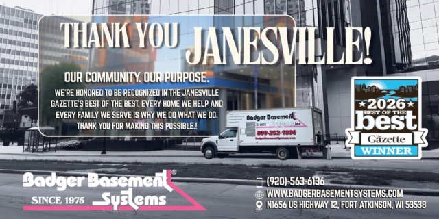 Basement Waterproofing, Badger Basement Systems, Inc