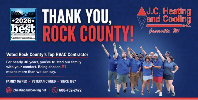Heating & Cooling Services, J.C. Heating And Cooling Inc., Janesville, WI