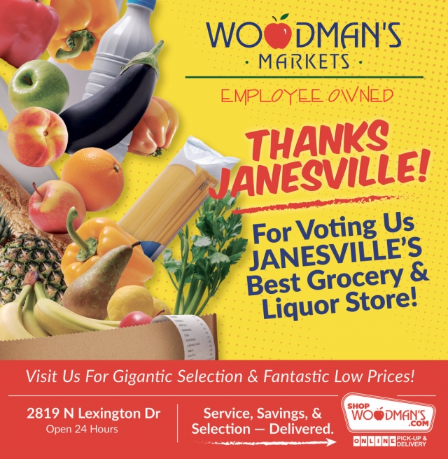 Best Grocery & Liquor Store!, Woodman's Food Market - Janesville, Janesville, WI