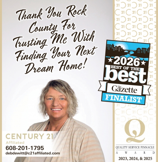 Thank You Rock Country, Century 21 Affiliated - Deb DeWitt & Peg Cadd
