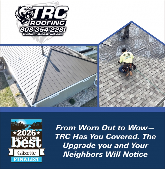 Roofing, Two Rivers Construction, Stoughton, WI