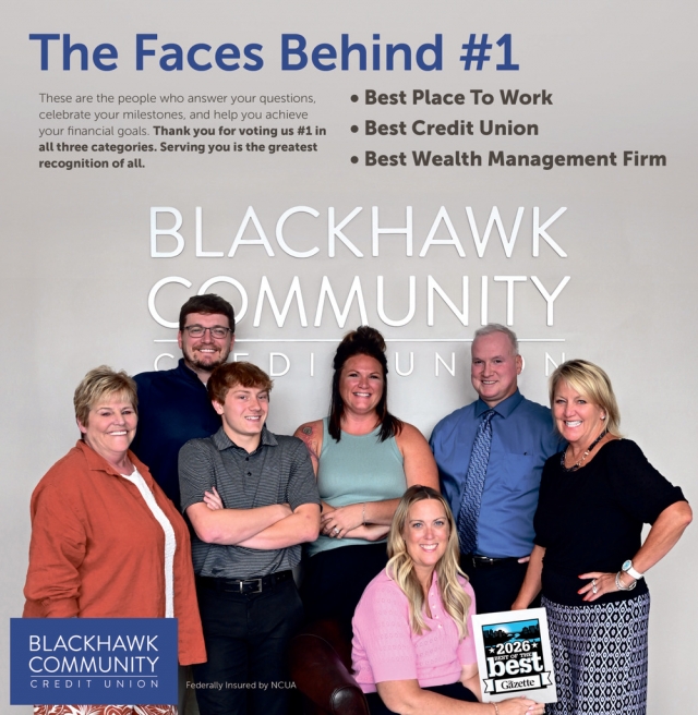 The Faces Behind #1, Blackhawk Community Credit Union, Stoughton, WI