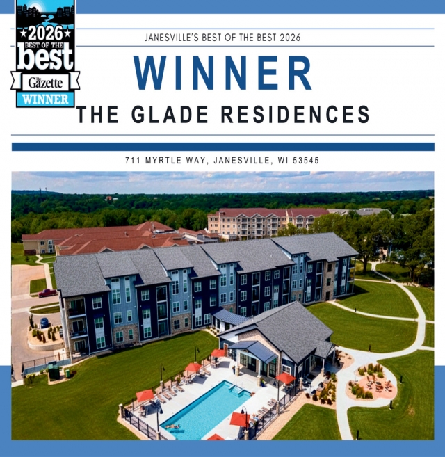 Best Apartment Complex, The Glade, Janesville, WI
