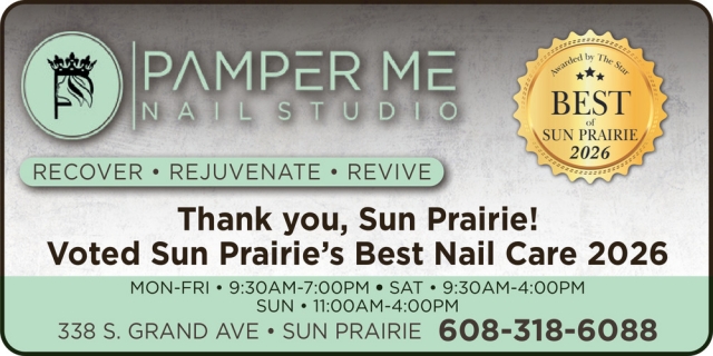 Best Nail Care for 2026, Pamper Me Nail Studio, Sun Prairie, WI