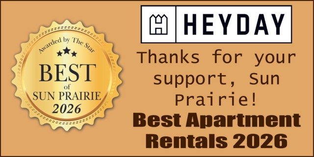 Best Apartment Rentals, HeyDay Apartments, Sun Prairie, WI
