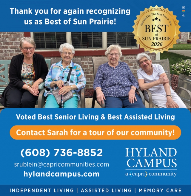Voted Best Senior Living & Best Assisted Living, Hyland Campus