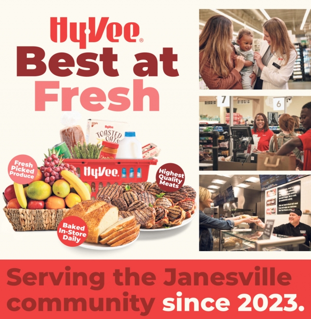 Serving The Janesville Community Since 2023., HyVee Janesville, Janesville, WI