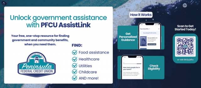 Unlock Government Assistance With PFCU Assistlink, Peninsula Federal Credit Union, Escanaba, MI