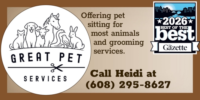 Offering Pet Sitting For Most Animals And Grooming Services., Great Pet Services