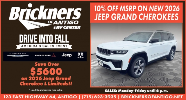 Drive Into Fall, Brickners of Antigo, Antigo, WI