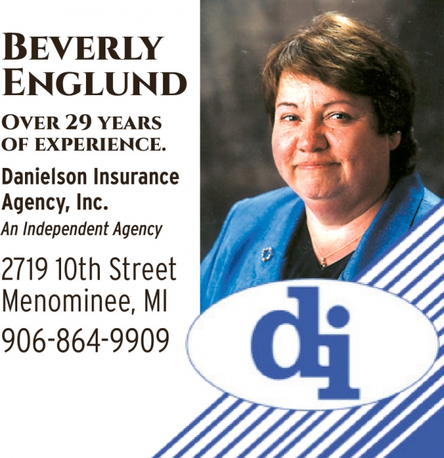 Insurance Services, Danielson Insurance Agency, Inc. - Menominee, Menominee, MI